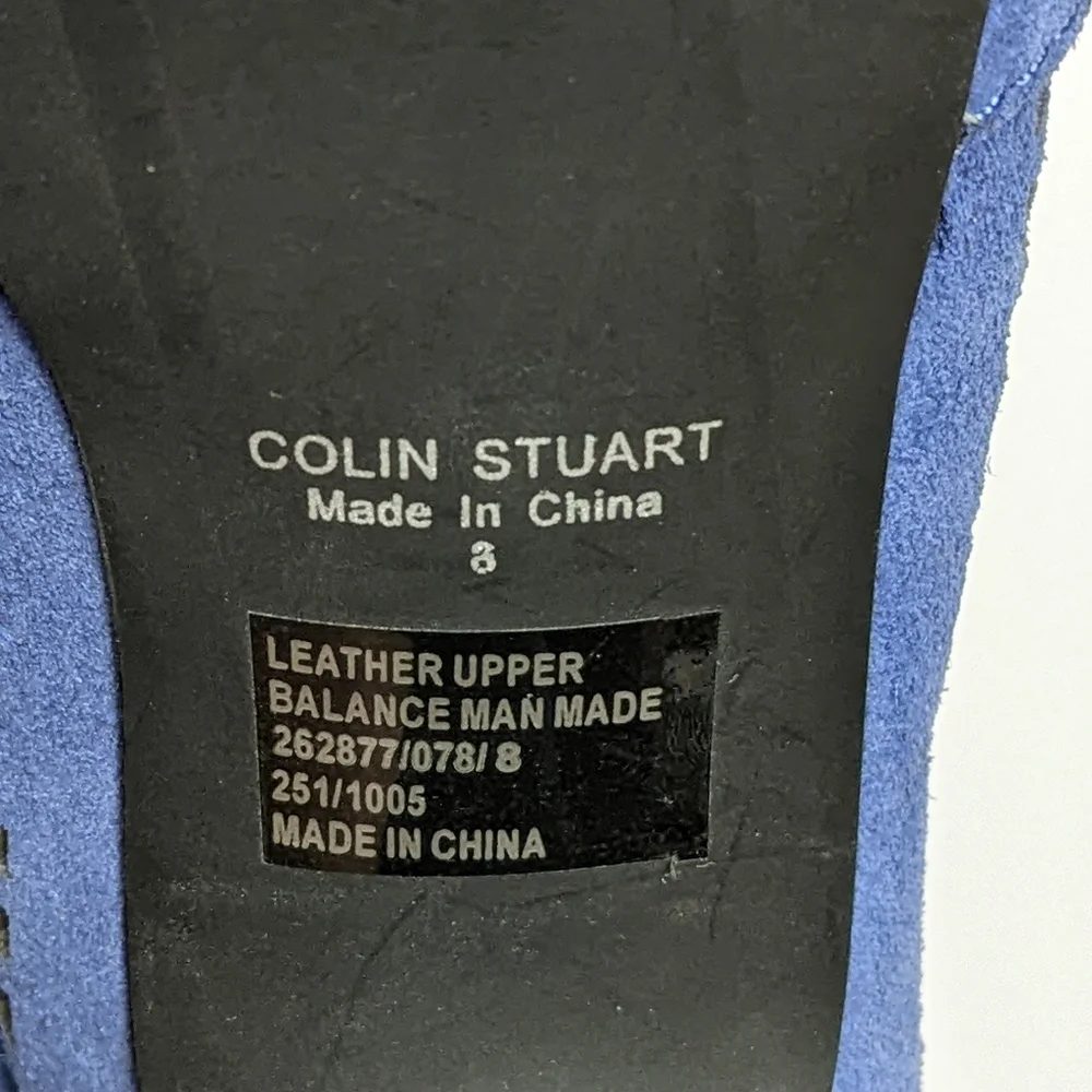 Colin Stuart suede heels